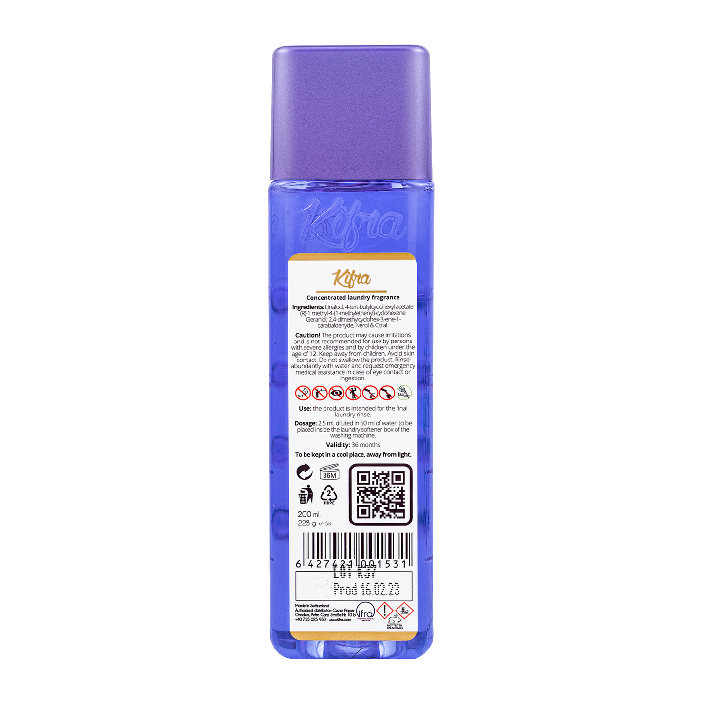 Kifra mosóparfüm Lavender