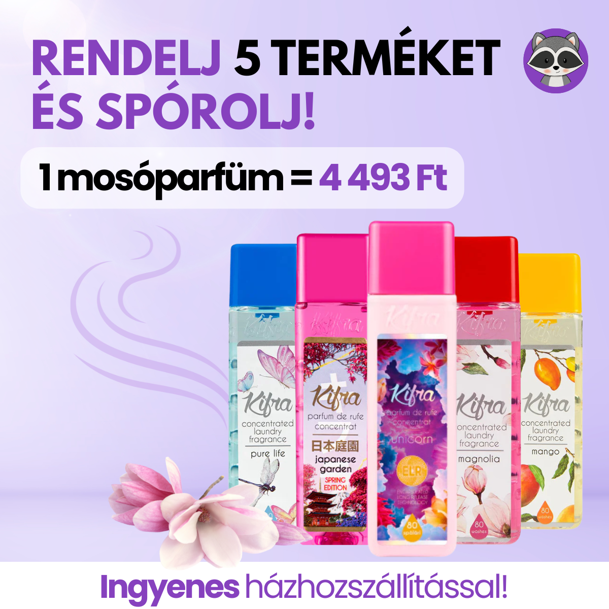 Kifra mosóparfüm Japanese Garden